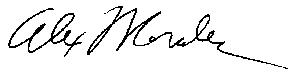 Alex's Signature